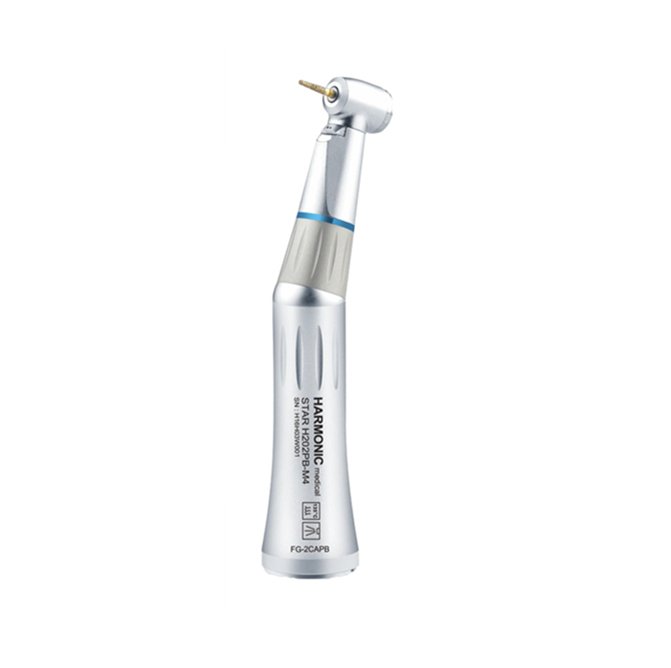 Contra-angle restorative dental handpiece