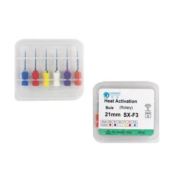 Heat active nickel titaium root canal files