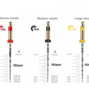 options size of root canal reciprocating files wave one system